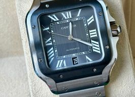 Cartier Santos WSSA0037 (2023) - Grey dial 40 mm Steel case