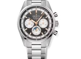 Zenith Chronomaster Original 03.3400.3610/39.M3200 (2025) - Grijs wijzerplaat 38mm Staal