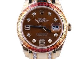 Rolex Pearlmaster 86348SAJOR (2018) - 39 mm Yellow Gold case