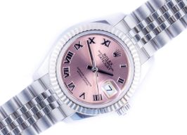 Rolex Lady-Datejust 279174 (2018) - Roze wijzerplaat 28mm Staal