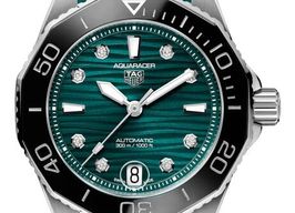 TAG Heuer Aquaracer Lady WBP231G.FT6226 (2026) - Green dial 36 mm Steel case