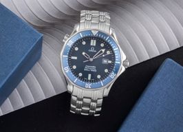Omega Seamaster Diver 300 M 2541.80.00 (Onbekend (willekeurig serienummer)) - Blauw wijzerplaat 41mm Staal