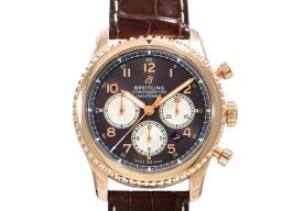 Breitling Aviator 8 RB0119131Q1P2 (2023) - Bronze dial 43 mm Red Gold case