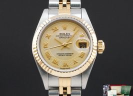 Rolex Lady-Datejust 79173 (2000) - Champagne dial 26 mm Gold/Steel case