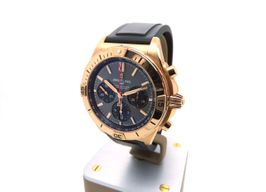 Breitling Chronomat RB134101B1S1 (2020) - Black dial 42 mm Rose Gold case