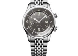 Longines Legend Diver L3.764.4.99.6 (2025) - Grey dial 39 mm Steel case