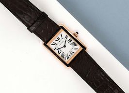Cartier Tank Solo W5200024 (2020) - White dial 31 mm Rose Gold case