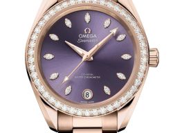 Omega Seamaster Aqua Terra 220.55.34.20.60.001 (2026) - Paars wijzerplaat 34mm Roségoud