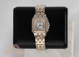 Cartier Panthère W2PN0019 (2025) - White dial 37 mm Gold/Steel case