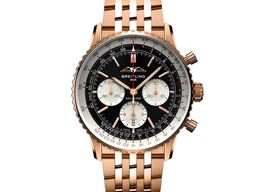 Breitling Navitimer 1 B01 Chronograph RB0138211B1R1 (2025) - Black dial 43 mm Red Gold case