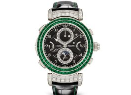 Patek Philippe Grand Complications 6300/403G-001 (2025) - Black dial 49 mm White Gold case