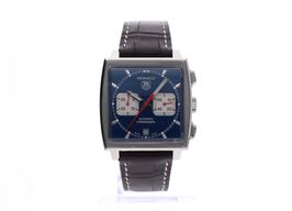 TAG Heuer Monaco CW2113 (2004) - Blue dial Steel case