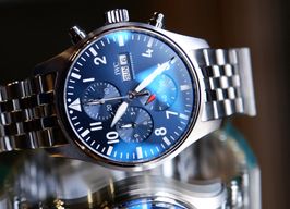 IWC Pilot Chronograph IW378004 (2026) - Blauw wijzerplaat 41mm Staal