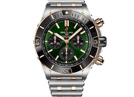 Breitling Chronomat UB0136251L1U1 (2026) - Groen wijzerplaat 44mm Goud/Staal