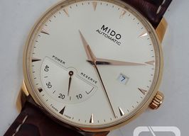 Mido Baroncelli M8605.3.11.8 (2024) - Zilver wijzerplaat 42mm Goud/Staal