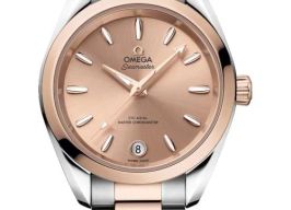 Omega Seamaster Aqua Terra 220.20.34.20.10.001 (2026) - Roze wijzerplaat 34mm Goud/Staal