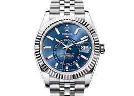 Rolex Sky-Dweller 336934 (2023) - Blauw wijzerplaat 42mm Goud/Staal