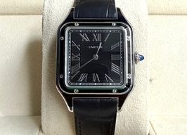 Cartier Santos Dumont WSSA0046 (2025) - Zwart wijzerplaat 31mm Staal