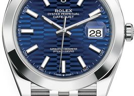 Rolex Datejust 41 126300 (2024) - Blue dial 41 mm Steel case