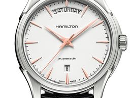 Hamilton Jazzmaster Day Date Auto H32505511 (2024) - White dial 40 mm Steel case