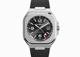 Bell & Ross BR 05 BR05G-BL-ST/SRB (2025) - Zwart wijzerplaat 42mm Staal