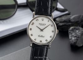 Rolex Cellini Time 5115 (1999) - White dial 32 mm White Gold case