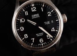 Oris ProPilot X 7698 (Onbekend (willekeurig serienummer)) - Zwart wijzerplaat 45mm Staal