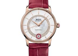 Mido Baroncelli M037.807.36.031.01 (2026) - Pearl dial 33 mm Gold/Steel case