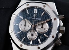 Audemars Piguet Royal Oak Chronograph 26331ST (2019) - Blue dial 41 mm Steel case