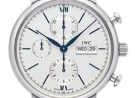 IWC Portofino Chronograph IW391037 (2025) - Silver dial 42 mm Steel case