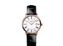 Longines Elegant L4.378.8.11.4 (2025) - Wit wijzerplaat 27mm Roségoud