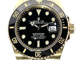 Rolex Submariner Date 126618LN (2021) - Black dial 41 mm Yellow Gold case