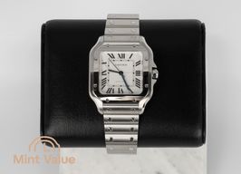 Cartier Santos WSSA0029 (2025) - Silver dial 35 mm Steel case