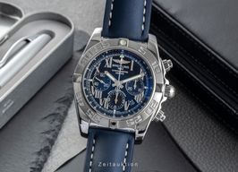 Breitling Chronomat 44 AB0110 (2010) - Zwart wijzerplaat 44mm Staal