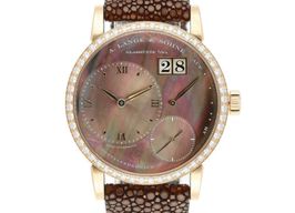 A. Lange & Söhne Little Lange 1 813.043 (2009) - Black dial Rose Gold case