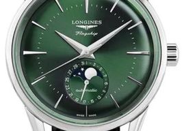 Longines Flagship Heritage L4.815.4.02.2 (2025) - Green dial 39 mm Steel case