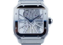 Cartier Santos WHSA0015 (2021) - Transparant wijzerplaat 40mm Staal