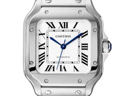 Cartier Santos WSSA0029 (2025) - Zilver wijzerplaat 35mm Staal