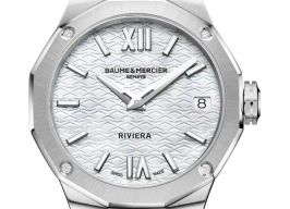 Baume & Mercier Riviera M0A10729 (2023) - Pearl dial 33 mm Steel case