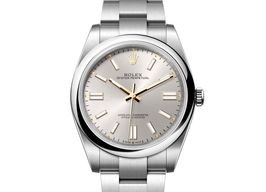Rolex Oyster Perpetual 41 124300-0001 (2024) - Silver dial 41 mm Steel case