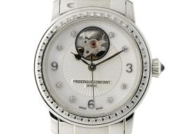 Frederique Constant Ladies Automatic Heart Beat FC-310HBAD2PD6B (2024) - Wit wijzerplaat 34mm Staal