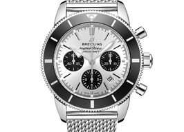 Breitling Superocean Heritage II Chronograph AB0162121G1A1 (2025) - Silver dial 44 mm Steel case