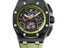 Audemars Piguet Royal Oak Offshore Tourbillon Chronograph 26622CE.OO.D062CA.01 (2025) - Transparent dial 43 mm Ceramic case