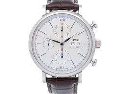 IWC Portofino Chronograph IW391027 (2025) - Silver dial 42 mm Steel case