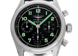 Longines Spirit L3.829.1.53.2 (2025) - Black dial 42 mm Titanium case