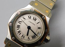 Cartier Santos 187903 (2000) - White dial 25 mm Steel case
