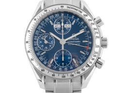 Omega Speedmaster Day Date 3523.80.00 (Onbekend (willekeurig serienummer)) - Blauw wijzerplaat 39mm Staal