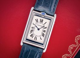 Cartier Tank 2390 (1999) - Silver dial 25 mm Steel case