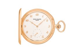 Patek Philippe Pocket watch 980R-001 (2025) - Wit wijzerplaat 48mm Roségoud