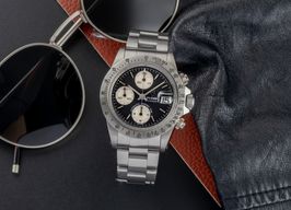 Tudor Oysterdate Big Block 94300 (1984) - Zwart wijzerplaat 40mm Staal